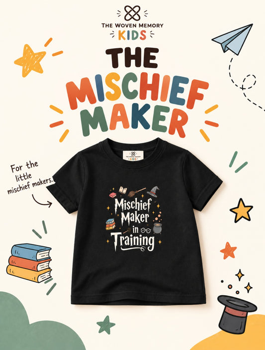 Kids Printed Tshirt - Mischief Maker