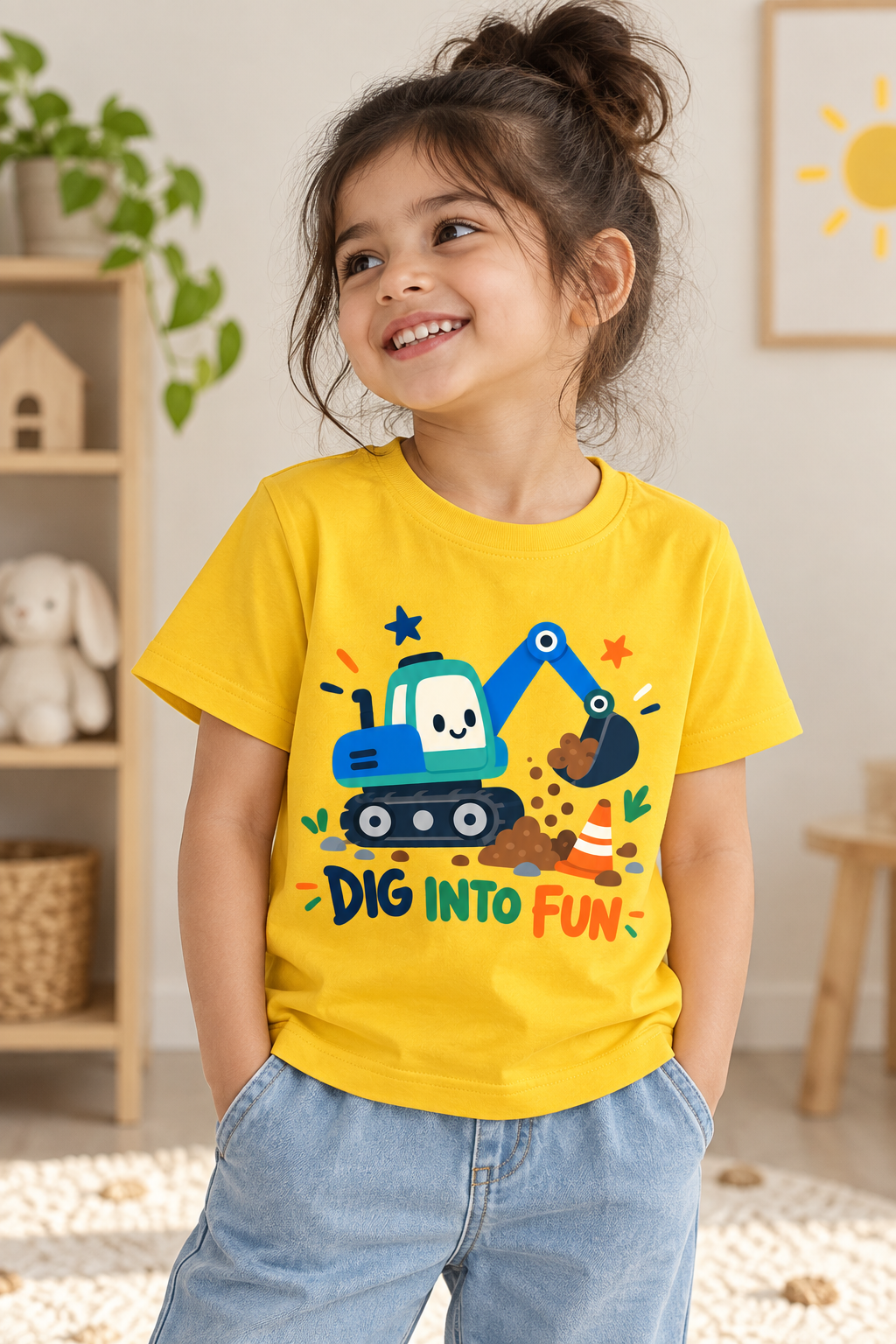 Kids Printed T-Shirt – Dig Into Fun
